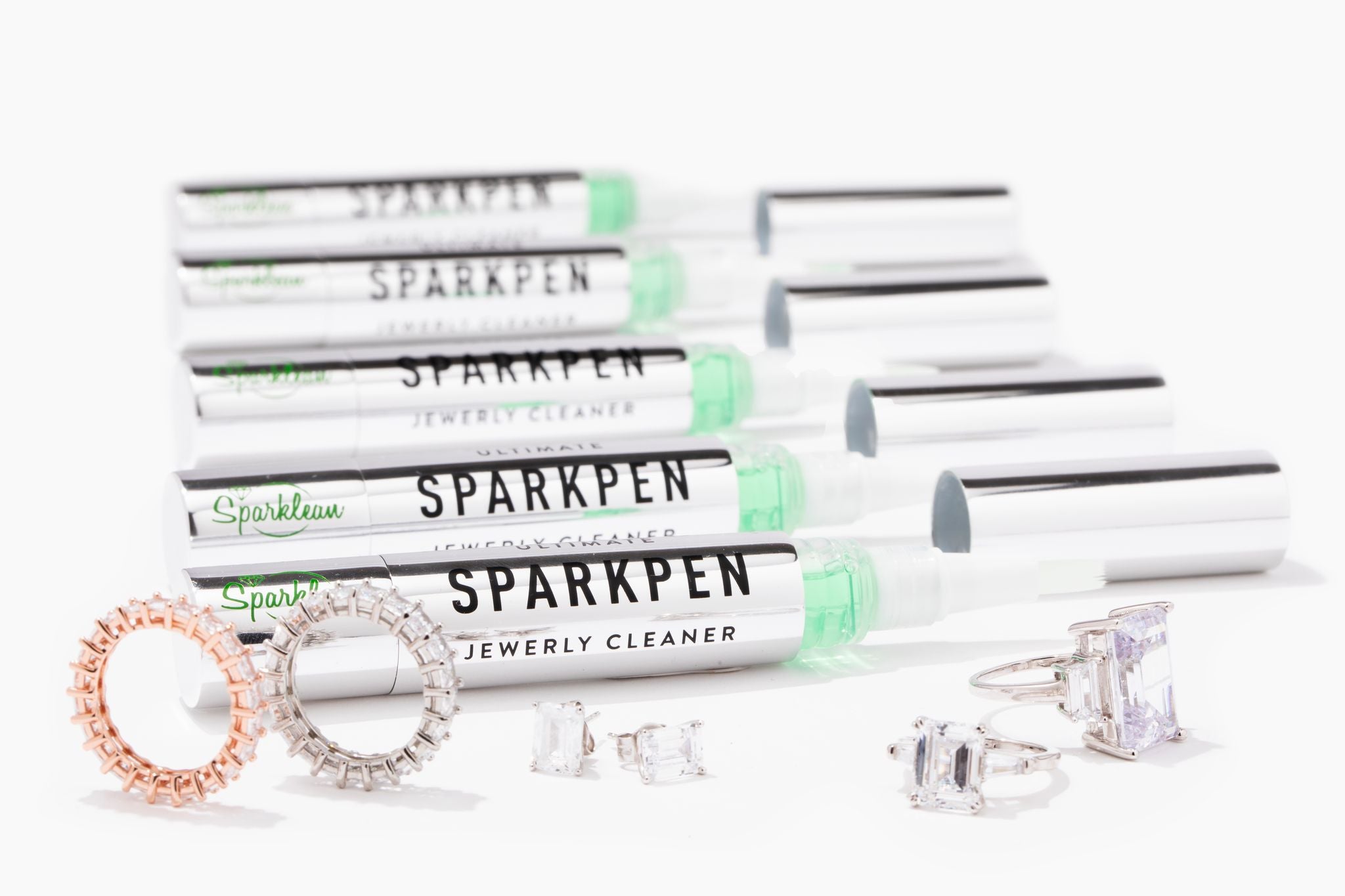 Sparkpen: limpiador de joyas Pincel de punta fina 